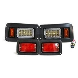 Club Car DS Golf Cart Headlight and LED Tail Light Kit - 199