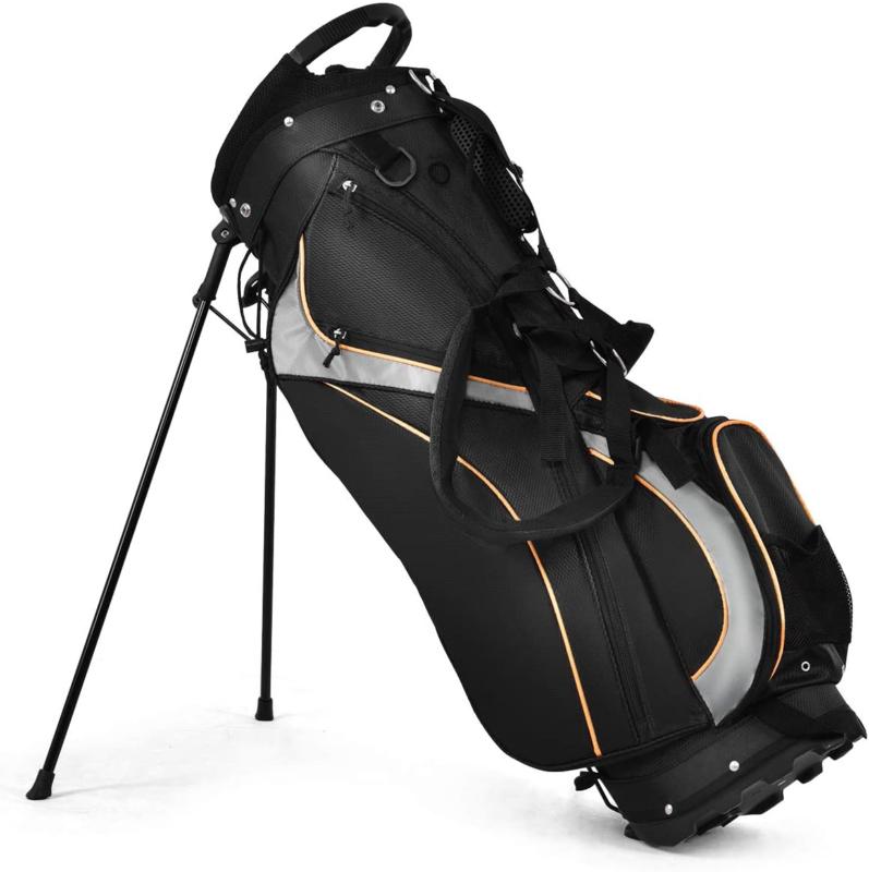 Tangkula Golf Bag 7 Way Divider Light Weight Portable Golf C